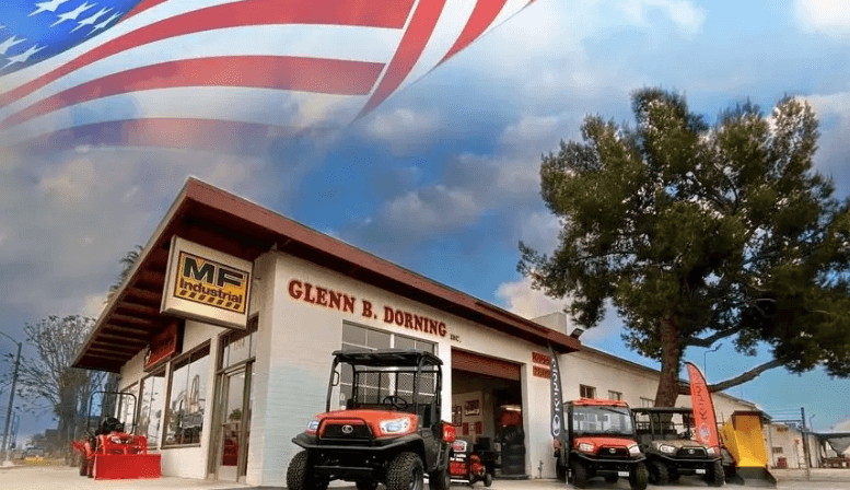 The store front of a Kubota dealer
